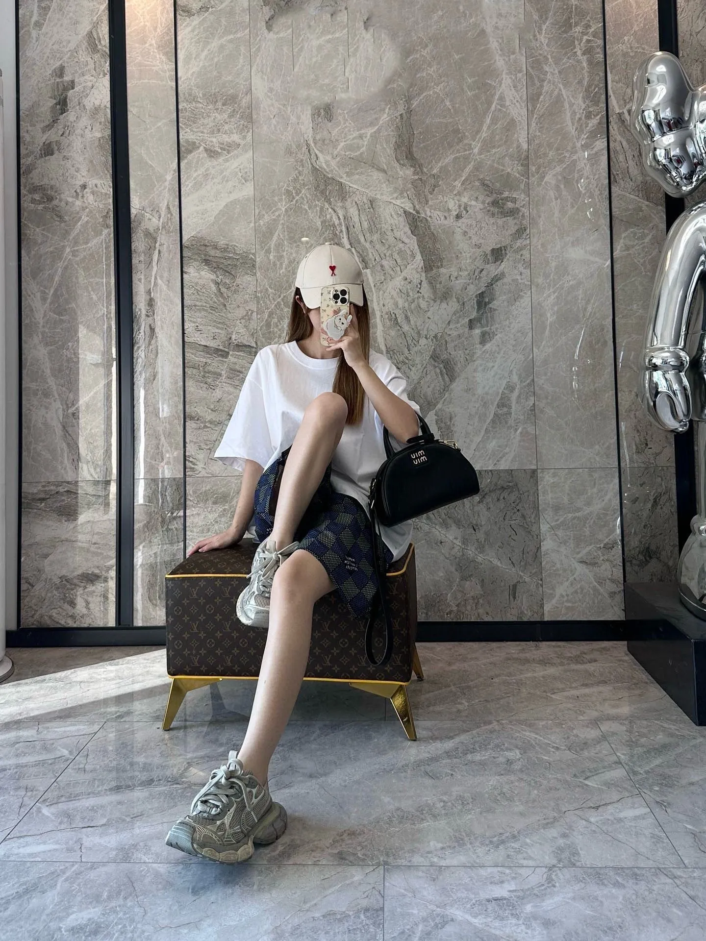 Louis Vuitton/ 25ss Damier